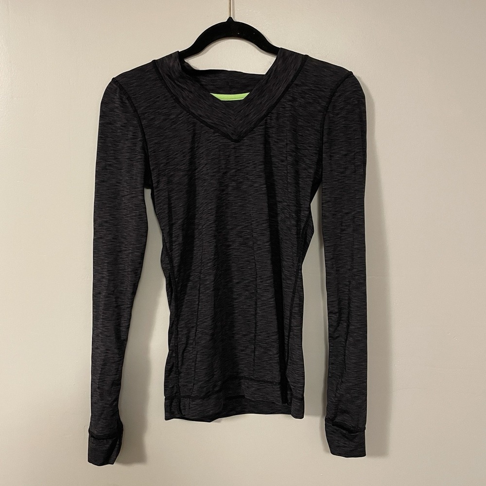 Cuddl Duds Black Women's Shirt Flex Fit Size Small Ultra‎ Soft Long Sleeve Warm